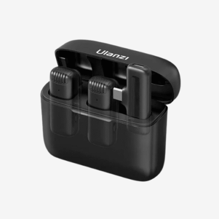Ulanzi J12 Dual Wireless Microphone for Android/iPhone With Charging Case For Type-C/Lightning